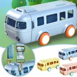 Adorable Bus-Shaped Water Bottle 500 ml Water Bottle-image-99