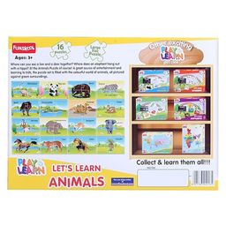 Funskool - Set Of 16 Animal Puzzles image 4
