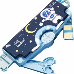 Pencil box 1, VELLORA, SPACE BOY PENCIL BOX Art Plastic Pencil Box-31