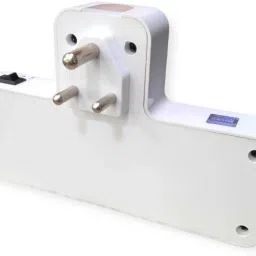 Rosario 3 Universal Socket Multiplug with 1 Master Switch Indicator and Led Light Smart Plug image 2