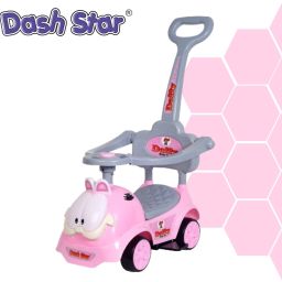 Deffy Ride On Push Musical Baby Car With Protective Arm Rest And Parent Handle Rideons & Wagons Non Battery Operated Ride On-image-18