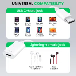 ZITRONIX Lightning, USB Type C OTG Adapter image 4