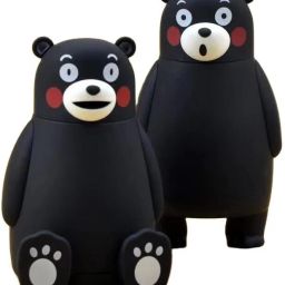 Panda Shape Flask Bottle Cartoon Bear Vacuum Cup Glass Thermos Mug 320 ml Water Bottles-image-93