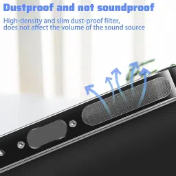 Avedia mobile speaker cover phone speaker protector net speaker protector net USB Black Anti-dust Plug image 4
