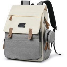 Baby Diaper Bag Durable Baby Nappy Shoulder Bags With Pacifier Case-40X15X35 Cm Diaper Bag-image-67