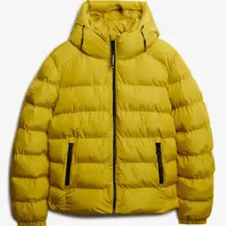 Men Regular Fit Hooded Sports Puffer Jacket-picture-42
