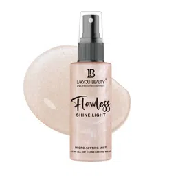 LAKYOU BEAUTY Flawless Shine Light Micro Setting Mist- 100 ml- Gold 01-53