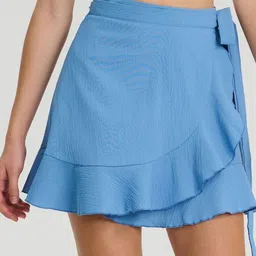 LULU & SKY Women Warp Mini Skirt-picture-21