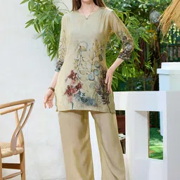 NIGHT FLOSS Printed Tunic With Palazzo Co-Ords-71