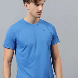 DIDA Men Dri-FIT Solid Sport T-shirt-image-13