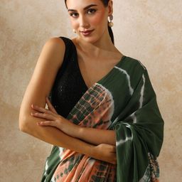 Moara Tie and Dye Pure Cotton Saree-picture-25
