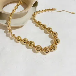 KARISHMA KREATIONS Gold-Plated Necklace-picture-13