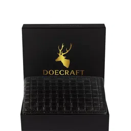DOECRAFT Men Leather Two Fold Wallet-image-34