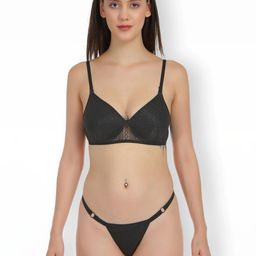 Womens Ultra Soft Cotton Solid Low Rise Thong Panty - SN3959-image-58