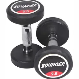 HackerX Set Of 2 Fixed Weight Dumbbell - 2.5Kg Each-12