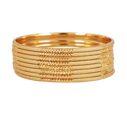 SGN fashion Gold Copper Bangles-picture-2