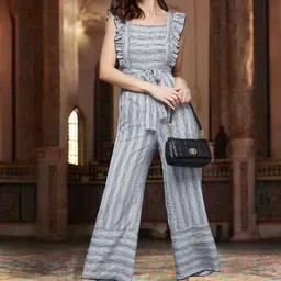 Miss Chase Striped Basic Jumpsuit-15