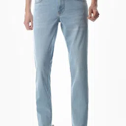 Jack & Jones Men Slim Fit Mid-Rise Light Fade Stretchable Jeans-picture-13