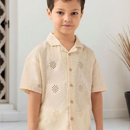 Juniors by Babyshop Boys Opaque Casual Shirt-94
