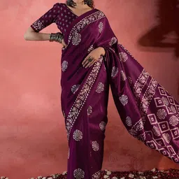 Mitera Ethnic Motifs Bagru Saree-picture-51