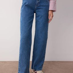 Trendyol Women Cotton Regular Fit Mid-Rise Jeans-picture-38