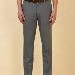 Allen Solly Sport Men Slim Fit Mid-Rise Formal Trousers-picture-23
