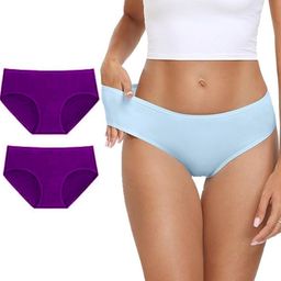Diving Deep Women Pack Of 3 Cotton Hipster Briefs-picture-7