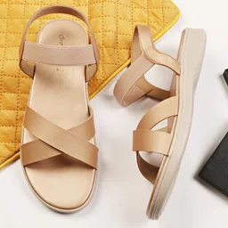 DressBerry Women Solid Open Toe Flats-image-18