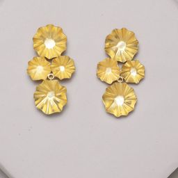 Anouk Gold-Plated Contemporary Drop Earrings-15