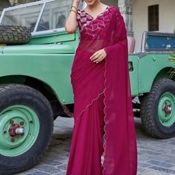 DIVASTRI Pure Georgette Saree-picture-0