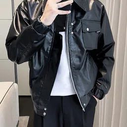 StyleCast x Revolte Men Leather Jacket-picture-32