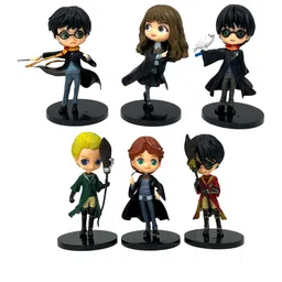 AUGEN Kids 6-Pcs Harry Potter Action Figure Toys-39