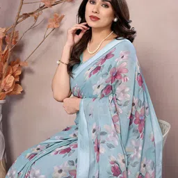 Ekasya Floral Printed Saree-picture-31