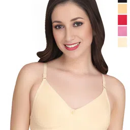 Liigne Women Pack Of 5 Full Coverage Padded Bra-picture-30