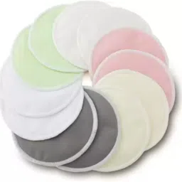 Reusable Washable BabyFeeding Breast Pad For Mothers Pack Of @12 Nursing Breast Pad-image-52