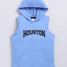 Ginie Boys Printed Hooded T-shirt-image-86