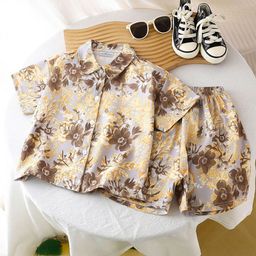 FOREVER FRIDAY Boys Printed Shirt with Shorts-picture-33