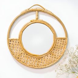 AJAARA Aadikrit Beige Round Wall Mirrors-image-33