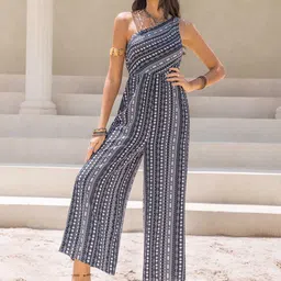 JC Mode Printed Culotte Jumpsuit-83