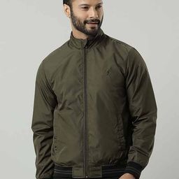 Indian Terrain Men Insulator Long Sleeves Outdoor Bomber Jacket-image-96