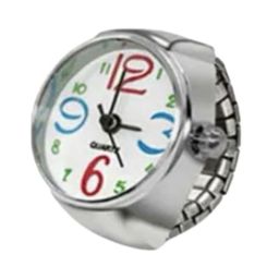 Thrillz Silver-Plated Adjustable Watch Finger Ring-image-12