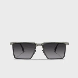 SAM & MARSHALL Unisex Rectangle Sunglasses with Polarised and UV Protected Lens image 3