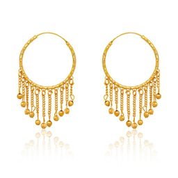 Luv Fashion Gold Plated Traditional Micron Bali Earrings-image-39