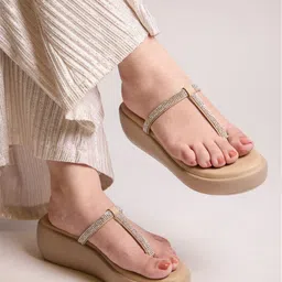 CAI Platform Sandals with Laser Cuts-image-51