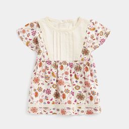 mothercare Floral Print Cotton Top-30