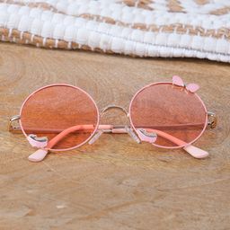 DukieKooky Unisex Kids Round Sunglasses with Polarised and UV Protected Lens DKSG520C-image-5