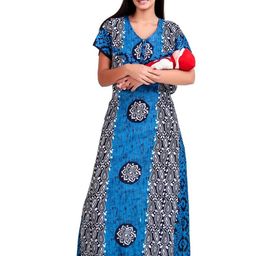 BOMBSHELL Printed Maxi Nightdress-image-89