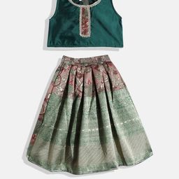 Muhuratam Ready To Wear Art Silk Lehenga Choli-image-52