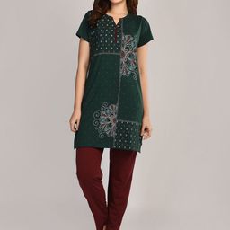 Duchess Women Floral Printed Night suit-image-96