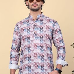 KRAFT INDIA Men Thread Work Pathani Kurta-picture-19